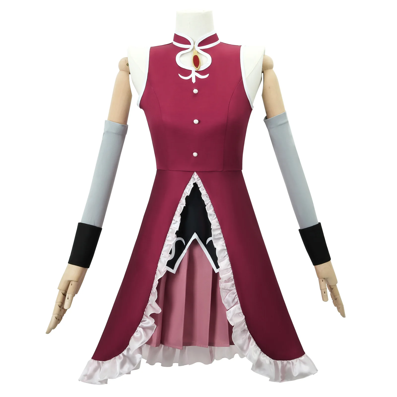 

Magical Girl Spiral Cosplay Costume Homura Akemi Mami Tomoe Sayaka Miki Madoka Kaname Kyoko Sakura Haruhi Suzumiya Asuka Langley