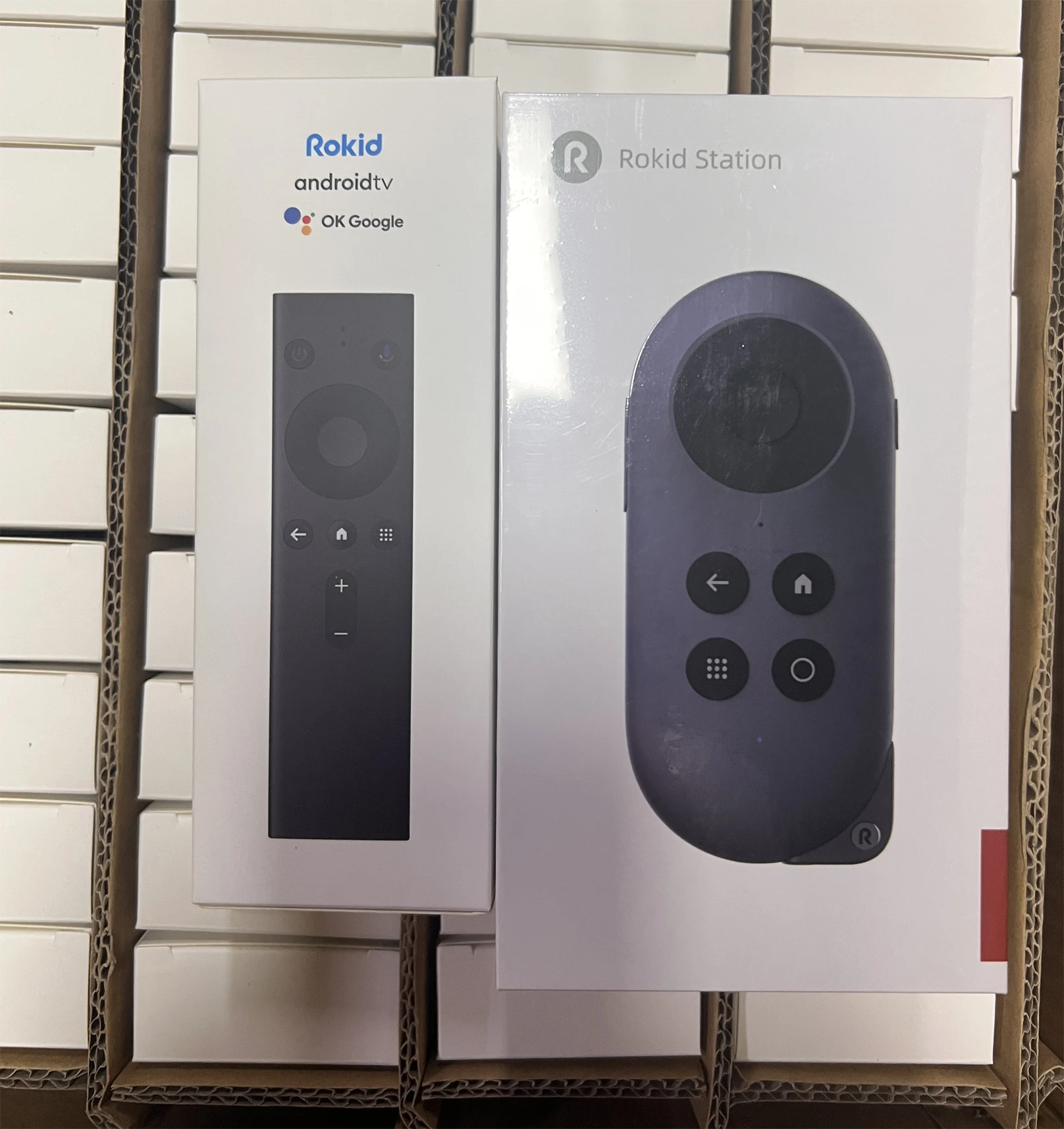 نظارات Rokid Max-Rokid Station الذكية ، تدعم نظام Google ATV ، YouTube ، الفيديو الرئيسي ، الإكسسوار ، الإصدار العالمي/الخارجي