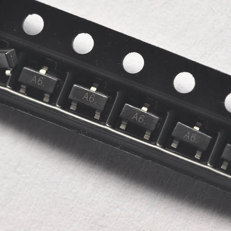

BAS16 A6 SMD Transistor SOT-23 0.15A/75V Surface Mount High-Speed Switching Diodes SOT23 New Original