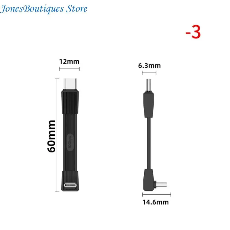 Flexible Type C 240W 80Gbps Charging Cord Space Saving Rollable Design 42-67mm W8KE