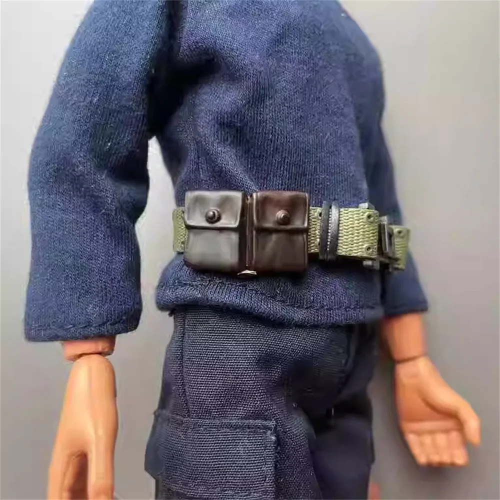 

1/6th WWII Series Soldier Doll Mini Weapon Model Bags PVC Material For 12" Action Figure Scene Component DIY