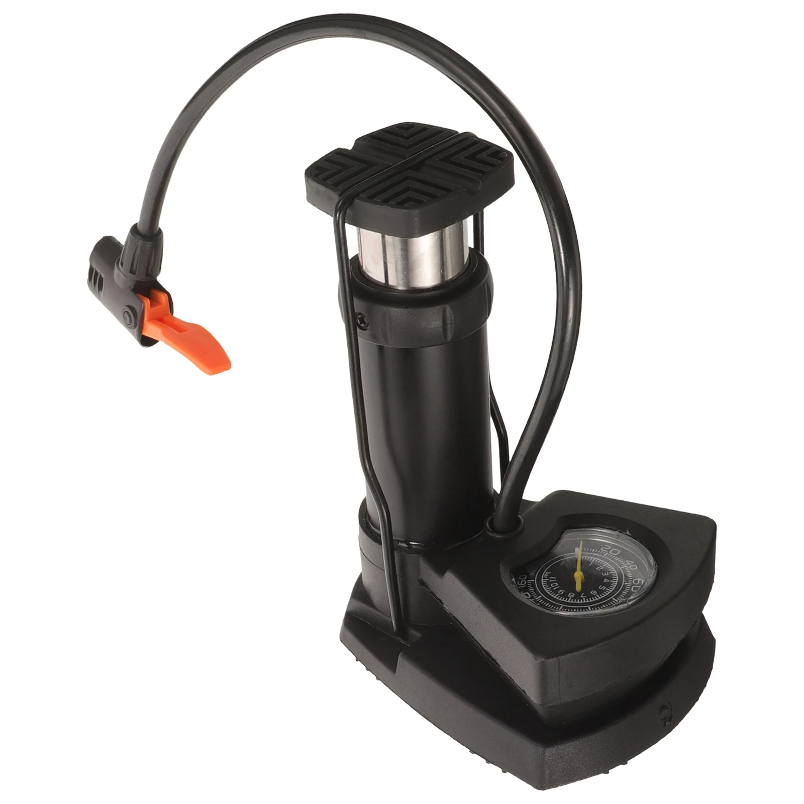 

Bike Air Pump Portable Manual Inflator For Motorcycle Mountain Bike Scooter Tire Inflatable Air Pump With Gauge