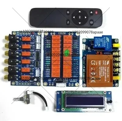 

Плата предусилителя с балансировкой, дистанционным управлением громкостью, пассивным предусилителем и выбором источника звука