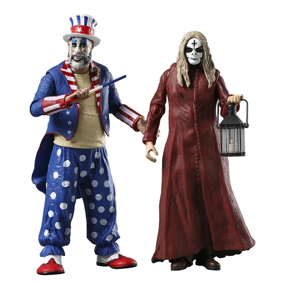 NECA House of 1000 Corpses Otis Driftwood / Captain Spaulding Action Figure PVC Collection Model Toys Brinquedos