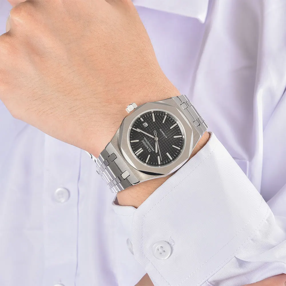 42mm luxury men's custom watch Miyota 8215 automatic watch Sapphire glass stainless steel waterproof men's sports watch