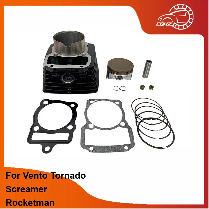 

CQHZJ 70mm Motorcycle Engine Cylinder Piston Kit For Vento Tornado 300 Screamer 300 Rocketman 300 Accessories