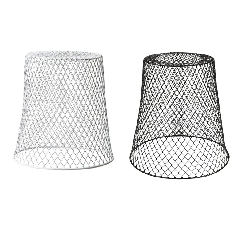 

2pcs Iron Plant Protections Cover House Flowerpots Protector Mesh Cage Decors