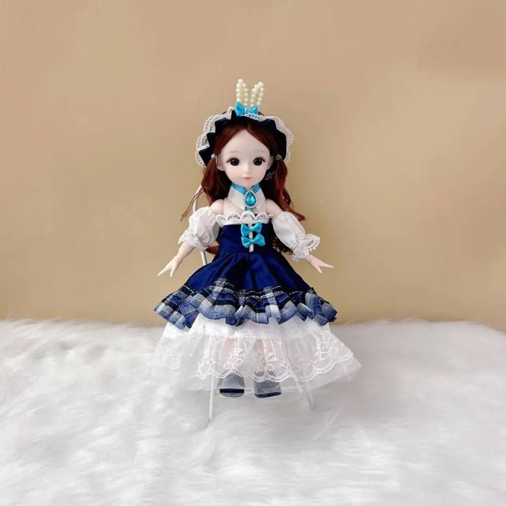 Ładne ubranka dla lalek BJD 1/6 Lolita Urocza sukienka na szelkach dla lalki księżniczki Kawaii 30 cm 30 cm Kostium dla lalki BJD Gra