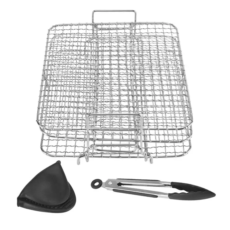 Air Fryer Rack For Ninja Foodi Grill XL Air Fryer, Multi-Layer Dehydrator Rack Toast Rack Air Fryer Accessories Eco-Friendly