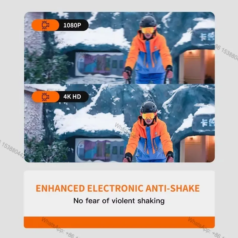 Hot Sale With Shoot Video Ski Helmet with Visor Ski Mountaineering Helmet 3 Certificates High Quality Blue Toother Ski