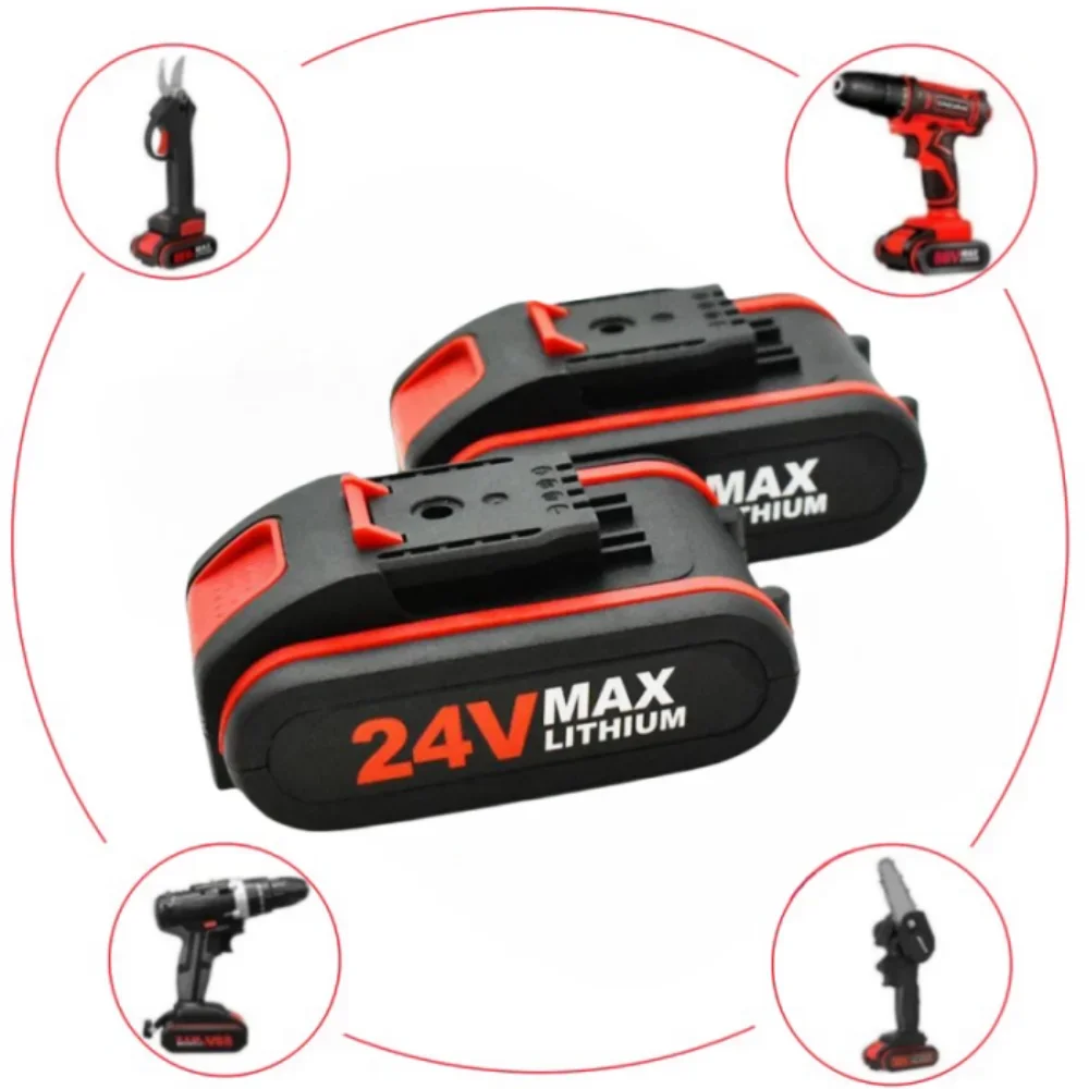 لـ Worx 24 فولت 3000 مللي أمبير قطع غيار البطاريات القابلة لإعادة الشحن اللاسلكية، تدريبات التأثير، مقص كهربائي مناشير كهربائية، 24 فولت