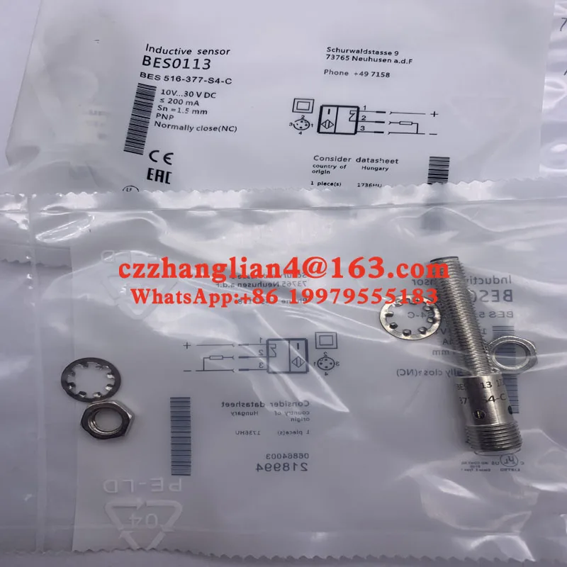 proximity sensor BES04N8 BES 516-377-S4-C BES01ZN BES M12MI-PSH80B-S04G