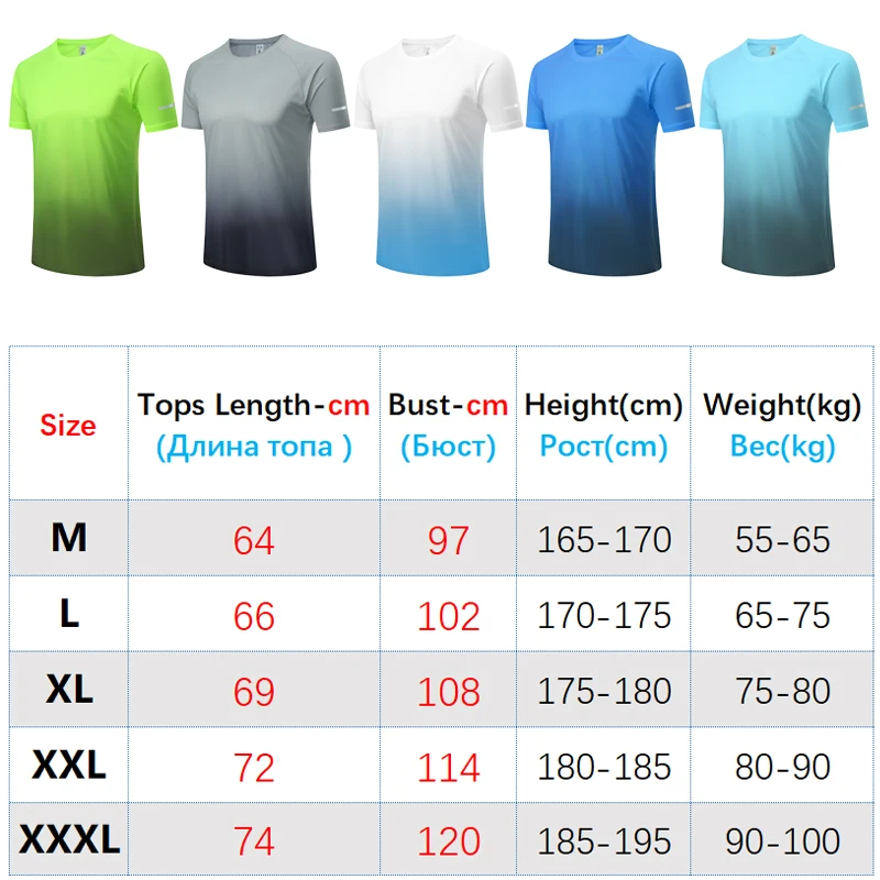 Sport T Shirt For Men Casual Streetwear Short Sleeve Top Breathable Tees Quick Dry Training Gym Shirt Jogging Marathon Clothes