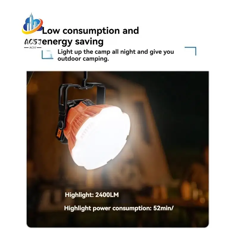 

AC57-24W 2400LM LED Work Light Portable With Hook For 18V Batteries