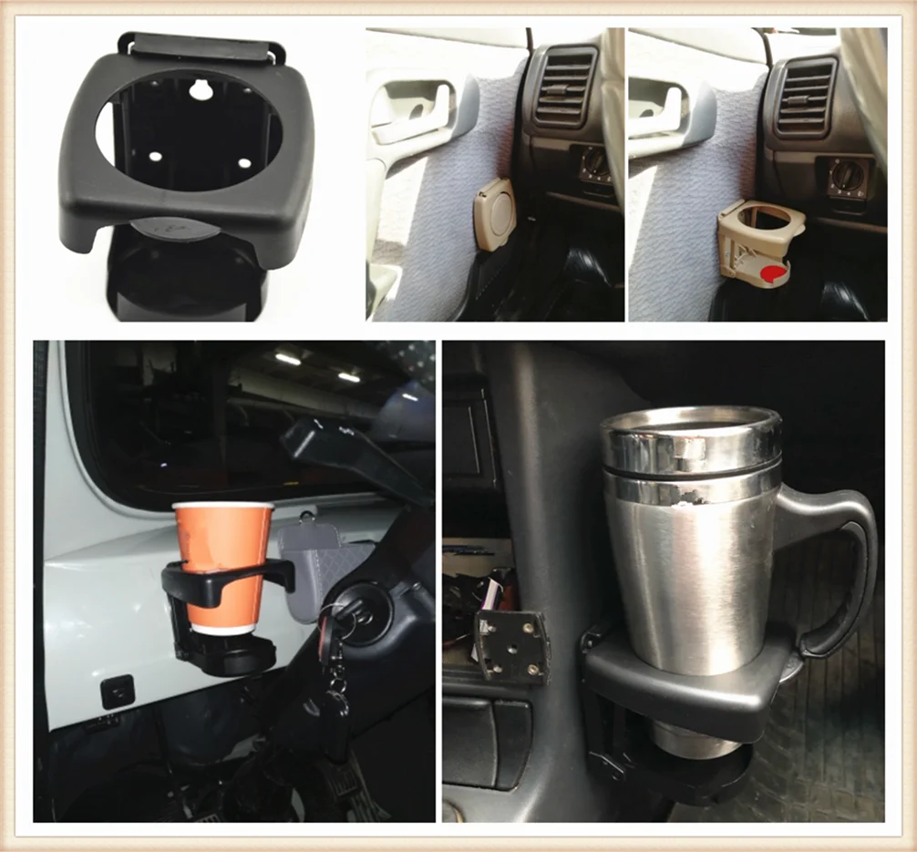 Universal Car accessories Foldable Drink bottle Cup holder for Tesla Aston Martin Volvo Mazda Suzuki Isuzu Daihatsu