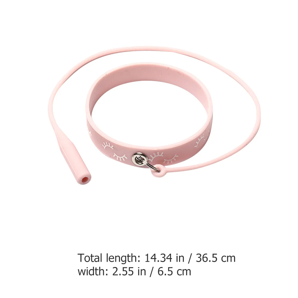 Supporto per pinzetta per ciglia, cinturino in silicone, strumento per estensione ciglia, antiscivolo, vestibilità comoda, accessorio multiuso alla moda