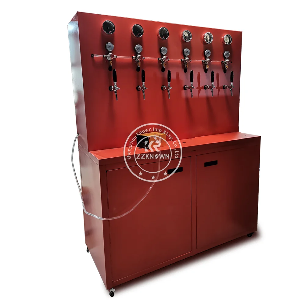 

Stainless Steel Beer Drink Draft Beer keg Dispenser Cooler Machine Beer Taps Wall Beer Dispensers Beer Coolering Machine