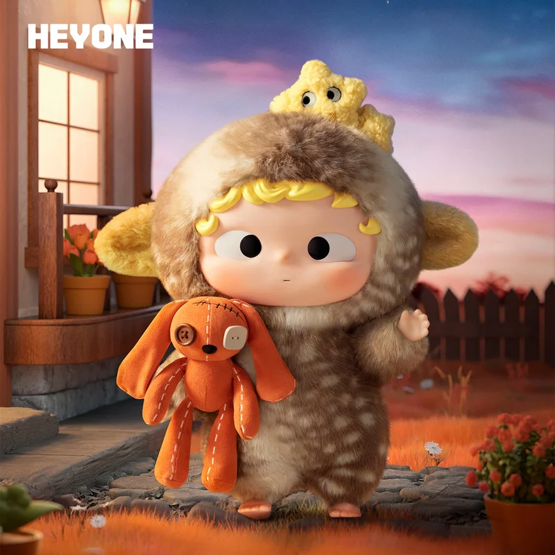 

Heyone Black Play Oh Little Star Dust Watchman плюшевая игрушка модное игровое украшение для рабочего стола 2025 новый праздничный подарок для девочек