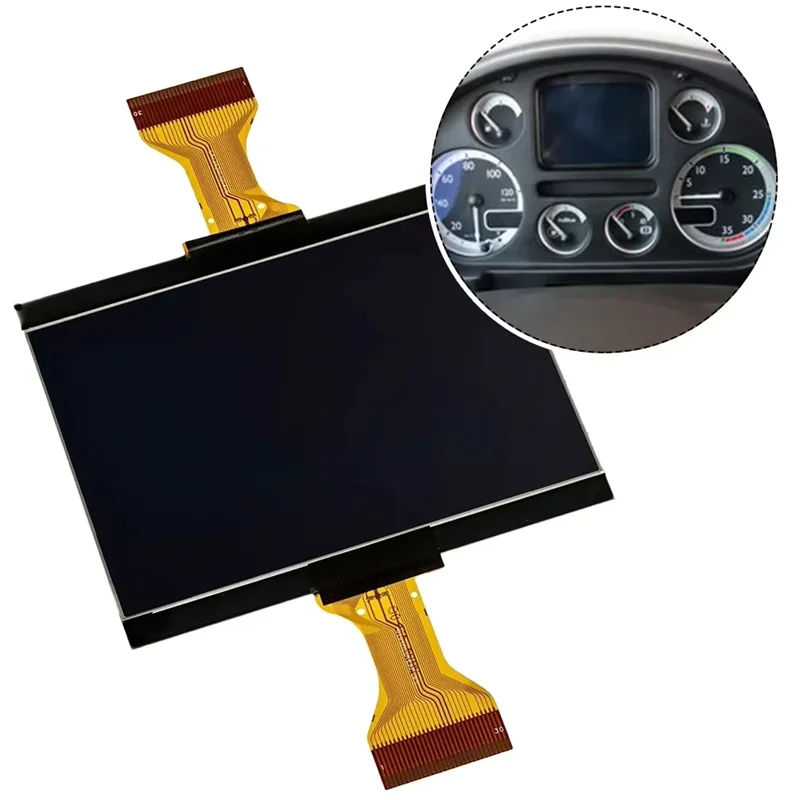 FULL-New LCD Display For DAF Truck Cluster Instrument Panel LCD Display Screen