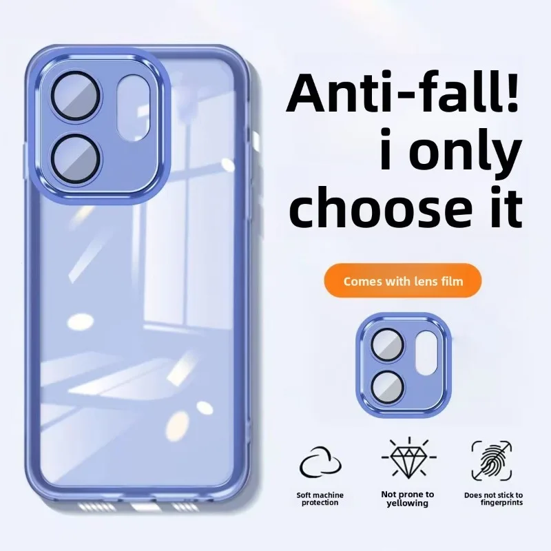 حزمة كاملة شفافة لهاتف OPPO Reno 15/14Pro 15ProMax 15/14/FS A5Pro A6Pro/A3 4G A6Pro/A5X/A5/A3X/A3 5G A40/A40M جراب هاتف