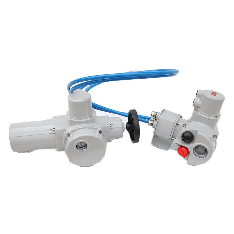 Intelligent adjustment type split electric actuator electric actuator