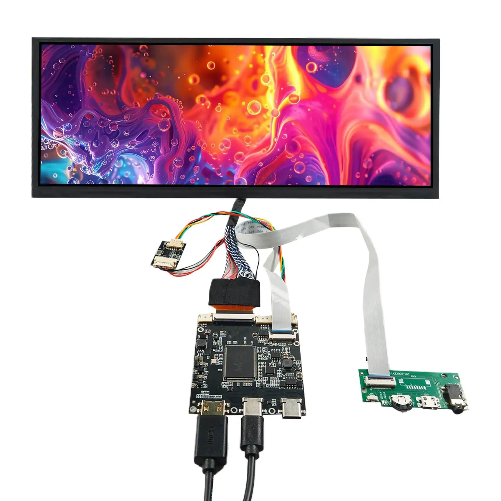 700Nits Outdoor Lcd Display Advertising Screen 10.3