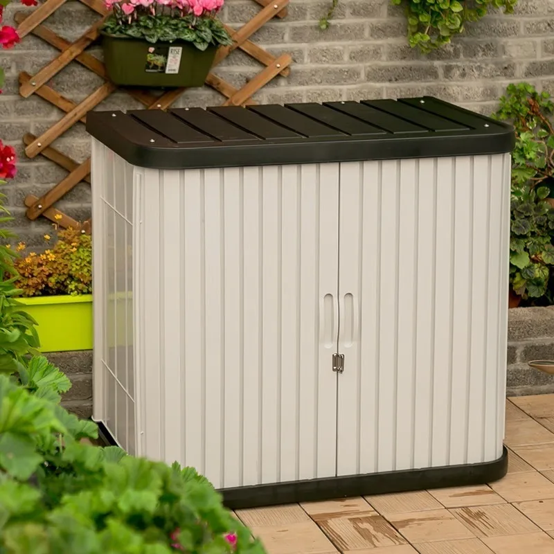 Balcony Plastic Storage Cabinet Outdoor Locker