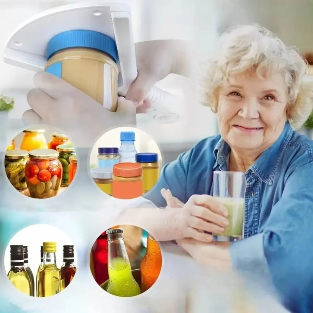 

Y-shaped Manual Bottle Opener Non-slip Handle Easy Grip Bottle Open Tools Get Lids Off Easily Multifunctional Can Tapper