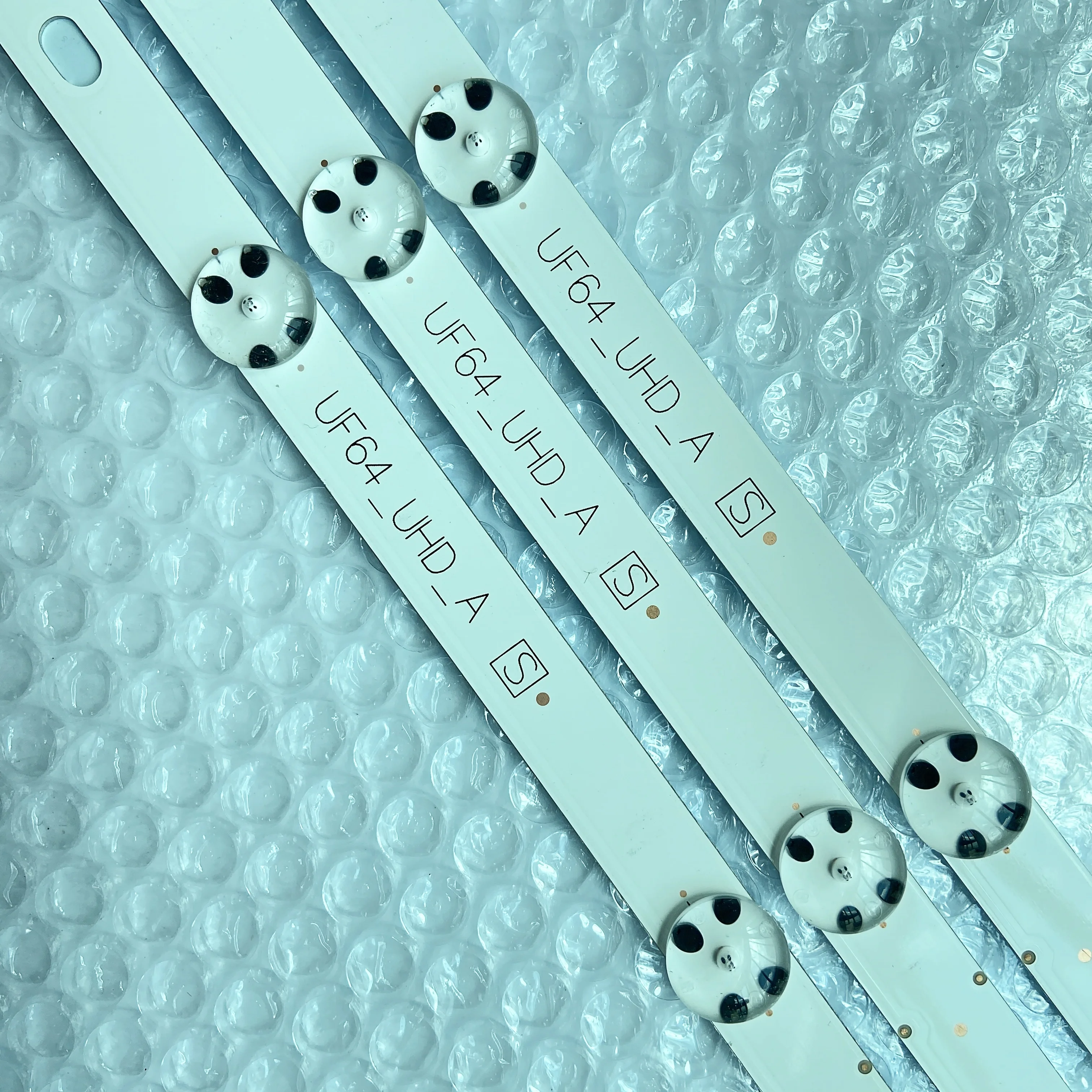 850mm LED strip light for TV 43UH6210 43UH6420 UF64_UHD_A LED strip light line straight 43 inch UHD 1Bar 24EA Type Rev.0.4