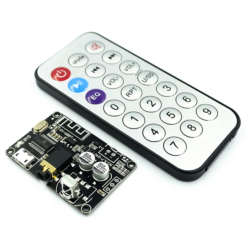 Bluetooth Audio Receiver Board Bluetooth 5.0 Mp3 Lossless Decoder Board Wireless Stereo Music Module with Remote Control