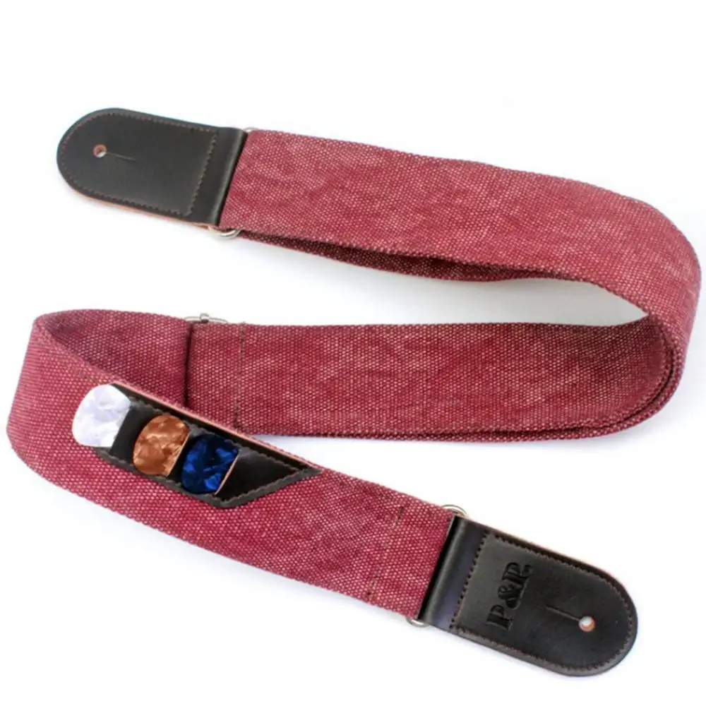 

2026 Adjustable Durable Nylon Guitar Strap Electric Guitar/Acoustic Guitar Strap Ukulele Strap