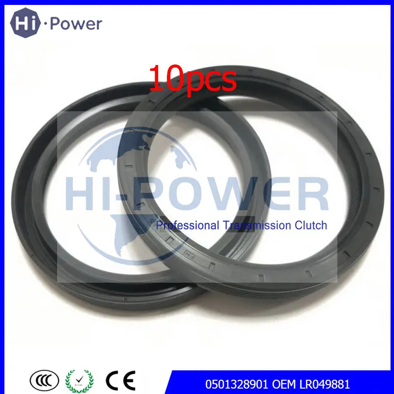 

10PCs 9HP-48 9HP48 Gearbox Transmission Half Shaft Oil Seal 0501328901 LR049881 For Land Rover L550 L538