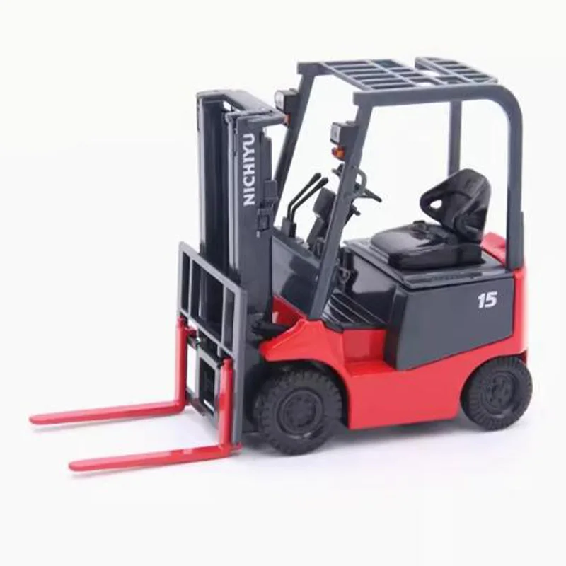 1:24 Scale Liftable Forklift Storage Logistics Supply Chain Simulation Model Static Display Collection Souvenir Gift Decoration