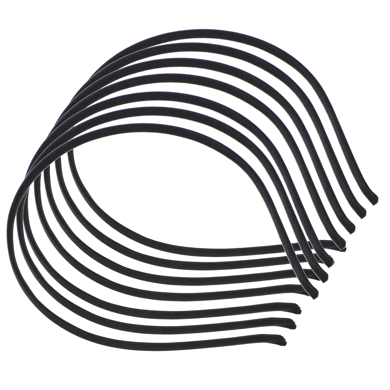 

50pcs Cloth Hairbands Versatile Hair Hoops Simple Chic Headband For Women Delicate Fashion Headdress Hair Wear Accessory For