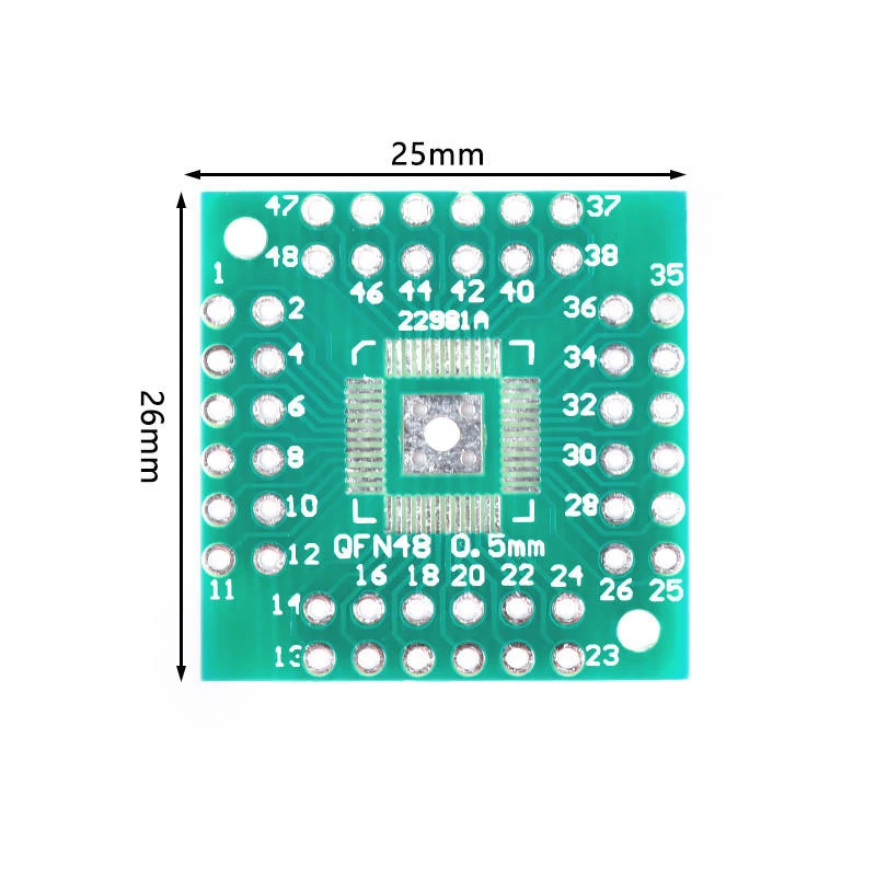 2 pièces de rechange: 44/48/0.5mm (2 pièces)