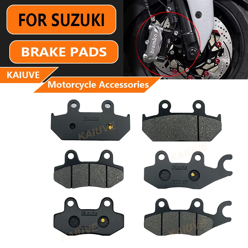 

Motorcycle Brake Pads For Suzuki AN400 Skywave 400 07-19 AN250 07-09 Front and Rear Brake Pads