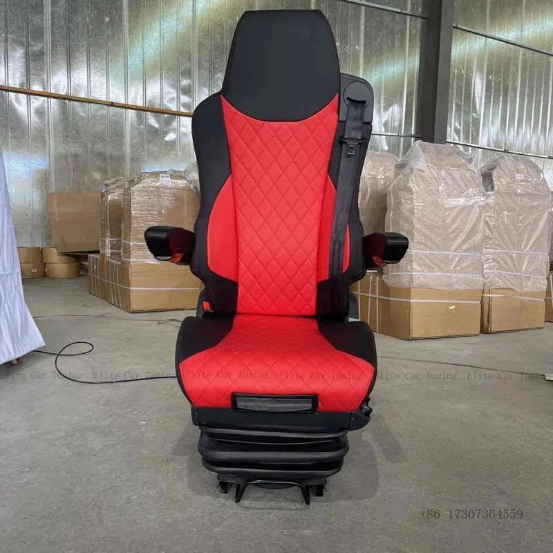 

Подходит для оптовой продажи: Универсальное спортивное сиденье для водителя грузовика с комфортной пневматической подвеской, опционально с подогревом и вентиляцией.