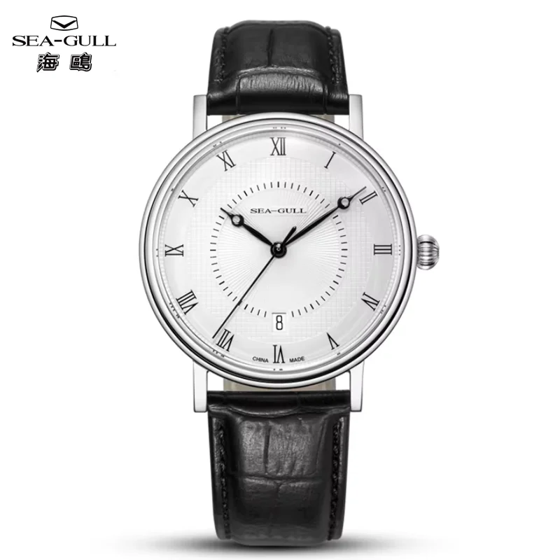 Seagull Men Watch 39mmAutomatic Mechanical Clock Classics Couple Dress Watches Top Brand Calendar Gift Wristwatch 6022 Series