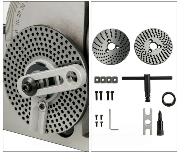 Universal Dividing Head,Milling Machine Indexing Head,Bs Simple Indexing Head