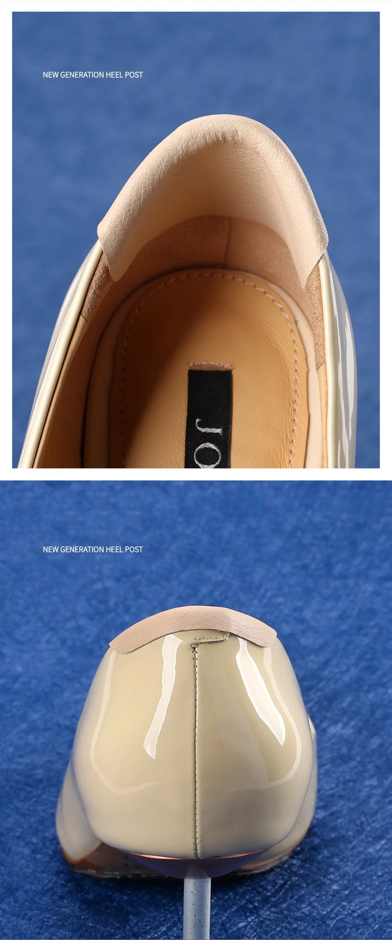 Schuhflicken, Obermaterial-Reparaturaufkleber, selbstklebende Schuhsohle, Fersenschutz, Reparatur für Löcher in der Ferse, gefüttert, abriebfest, Fußpflege-Werkzeug. – Detail 9