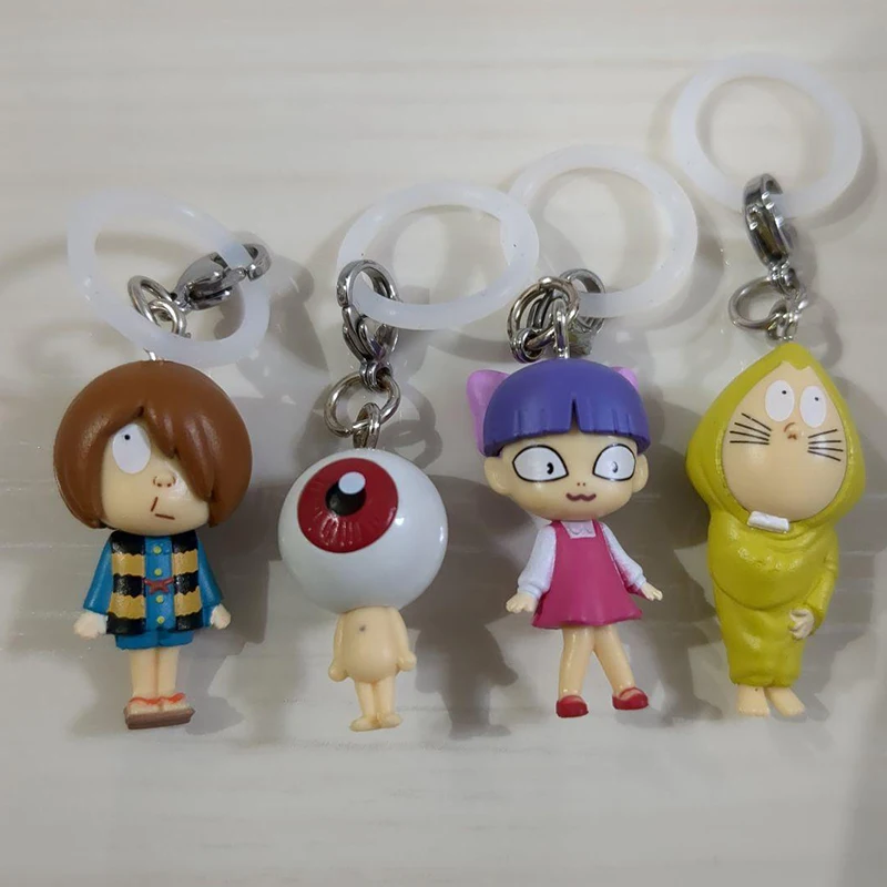 Bandai Original Gashapon GeGeGe no Kitaro Figur Schlüsselanhänger Anime Sammlerstücke Gashapon Kapsel Spielzeug Geschenk für Anime-Fans