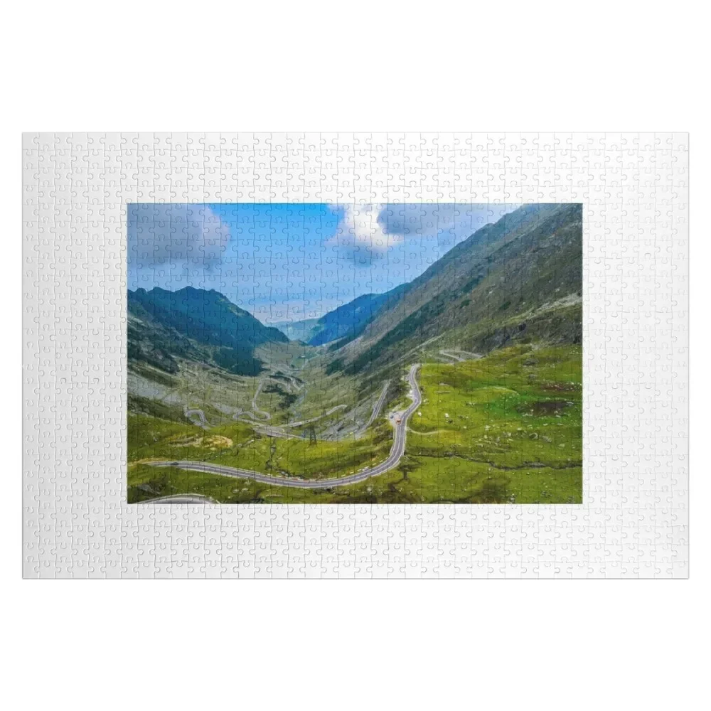 

Transfagarasan Road, Romania Jigsaw Puzzle Customs With Photo With Personalized Photo Custom Gift Puzzle