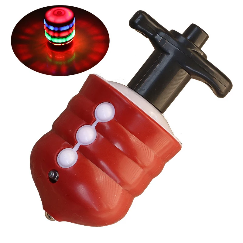 

New Electric Gyroscope Laser Color Flash LED Light Toy Music Gyro Peg-Top Spinner Spinning Classic Toys Hot Sell Kids Toy