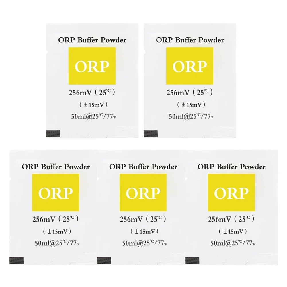 5/15/25PCS pH Meter Calibration Buffer Powder ph4.01/6.86/7.00/9.18 /10.01 ORP Correction Solution for Aquarium