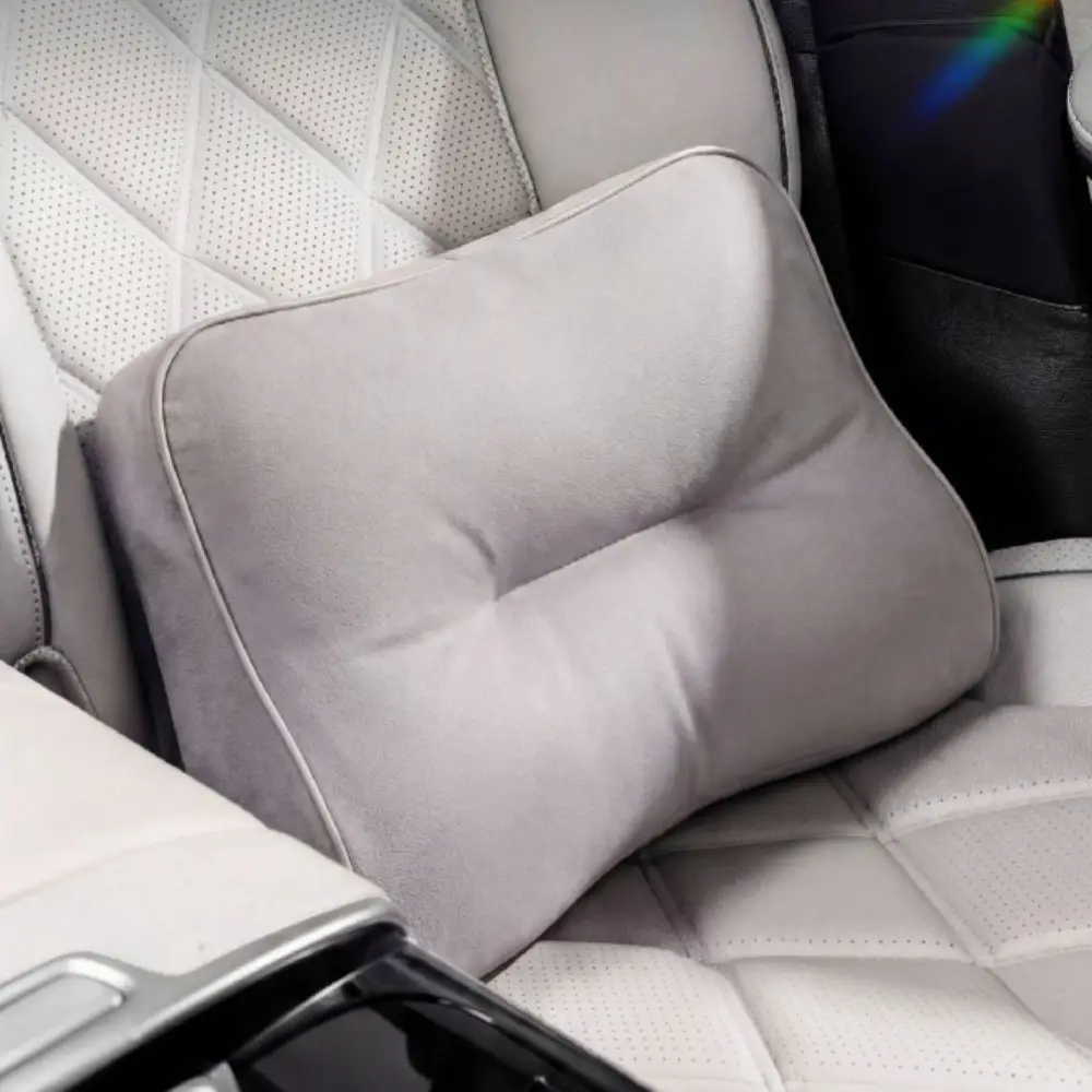 Superfine Mohair Car Headrest Lumbar Support Seasonally Versatile Universal Fit Universal Neck Pillow Material All Seasons