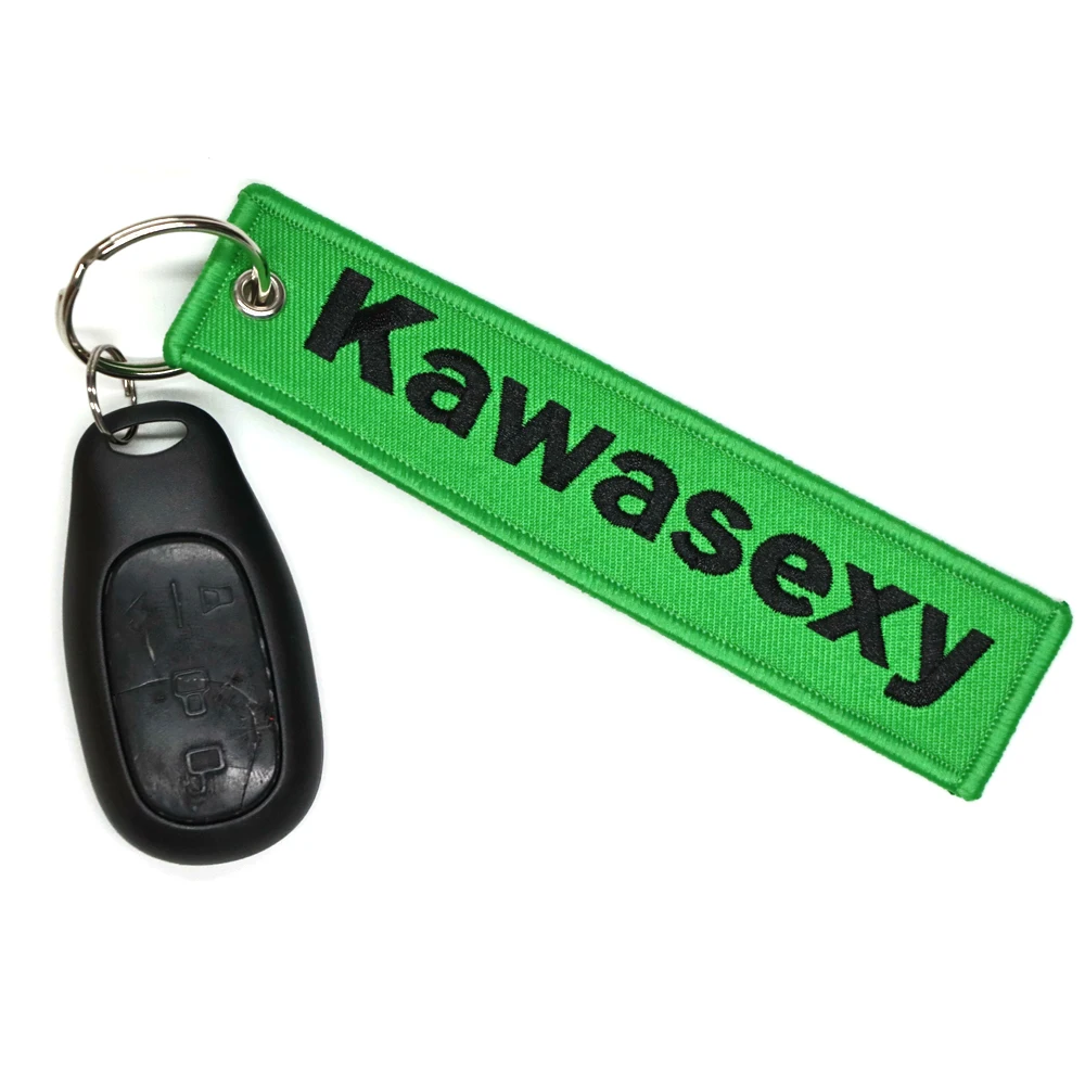 Joyeuseキーホルダー JDM Kawasexy Logo Key Chain For Kawasaki Motocycle Key Ring Cars