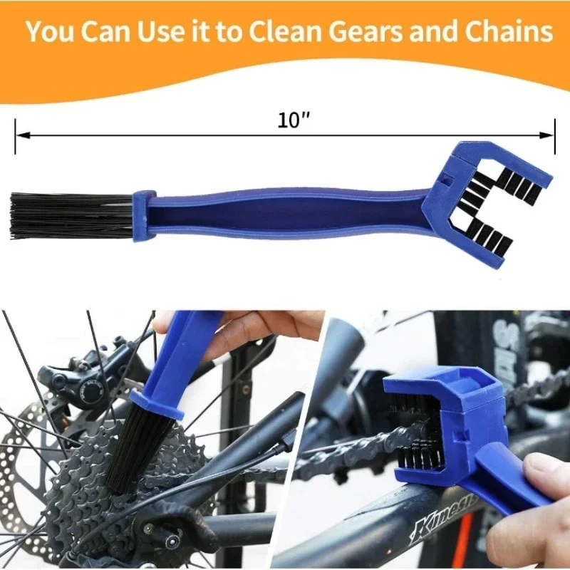 Bicycle Chain Washer Set Chain Box Cleaner Mountain Bike Accessories Maintenance Tool Kit Cleaning Large Brush Repair Tools