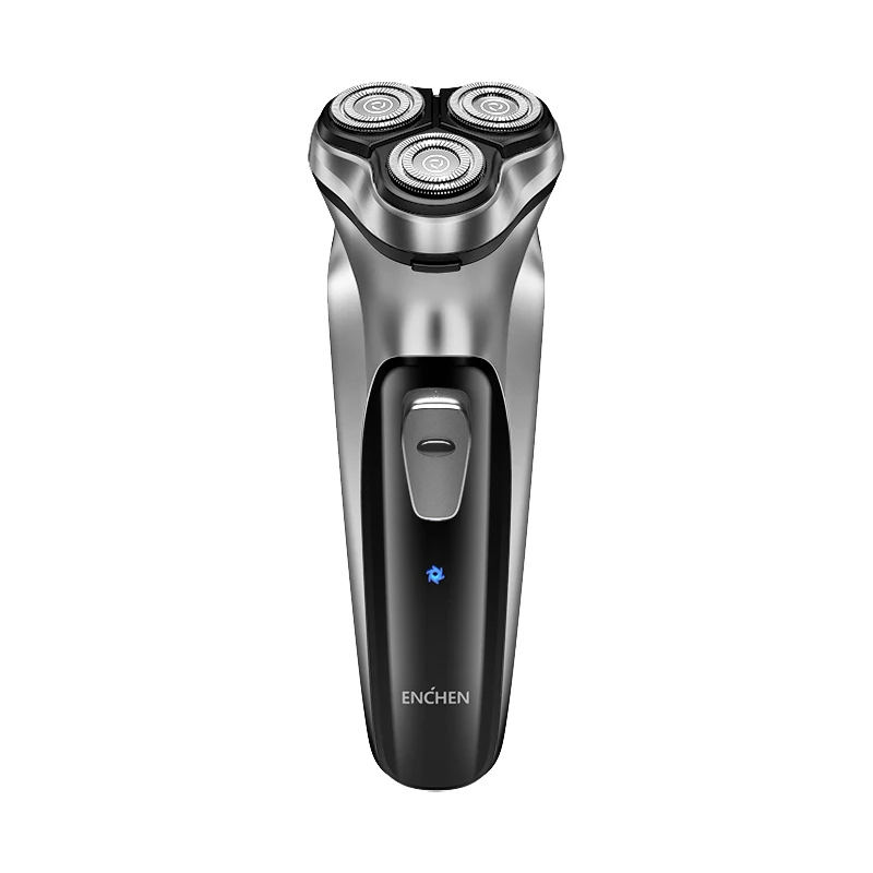 ENCHEN Blackstone Elektrisch Roterend Scheerapparaat voor Mannen 3D Drijvend Mes Wasbaar Type-C USB Oplaadbare Scheren Baard Machine
