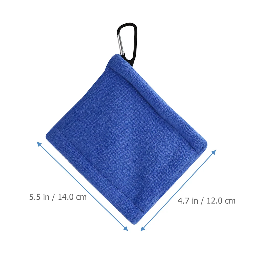 Portable Golfs Towels Breathable Polyester Fabric Multidirectional Ball Cleaner Outdoor Sports Accessory Golfs Ball Cleaner