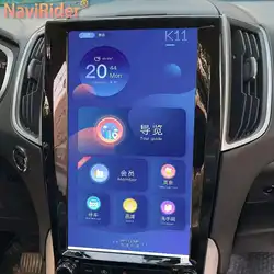 13.6inch Android Screen GPS Navigation Carplay Autoradio For Ford Edge 2015-2019 Stereo Car Multimedia Video Player